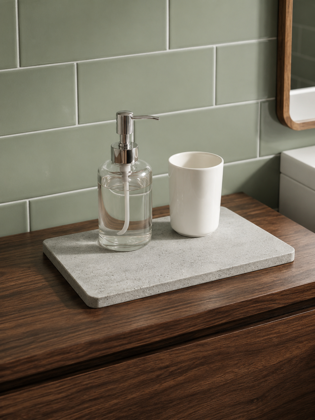 Quick-Dry Diatomite Sink Counter Mat
