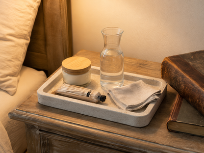 Quick-Dry Diatomite Bathroom Tray