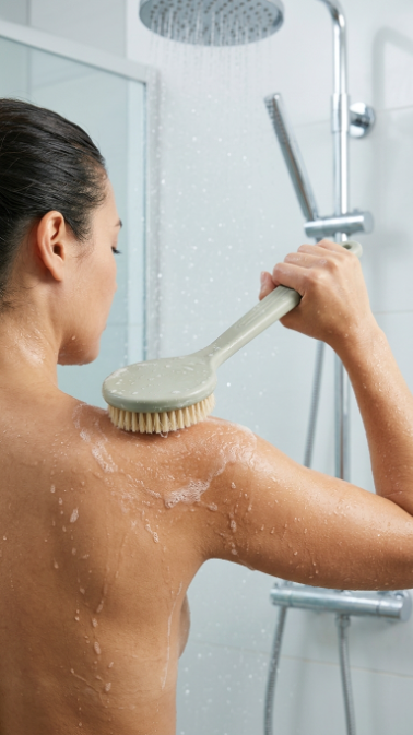 Long Handle Exfoliating Bath Brush