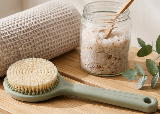 Long Handle Exfoliating Bath Brush