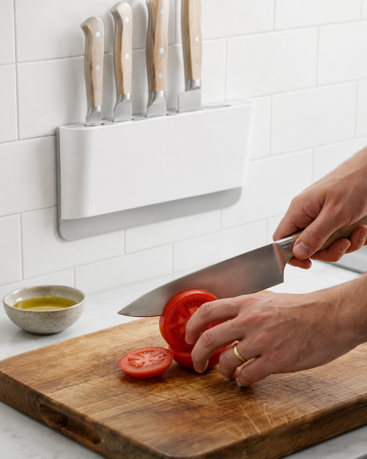 Wall-Mounted Kitchen Knife Organizer