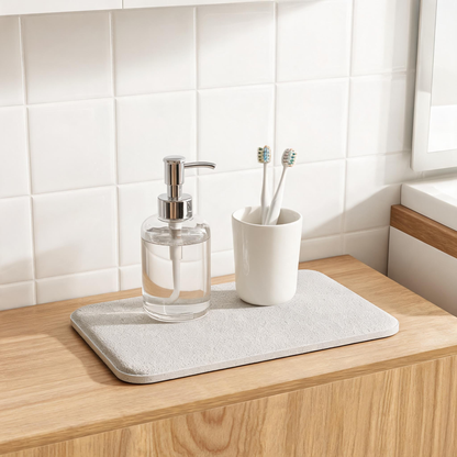 Quick-Dry Diatomite Sink Counter Mat